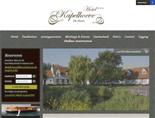 Tablet Screenshot of kapelhoeve.be